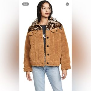 Jocelyn Camel Teddy Jacket